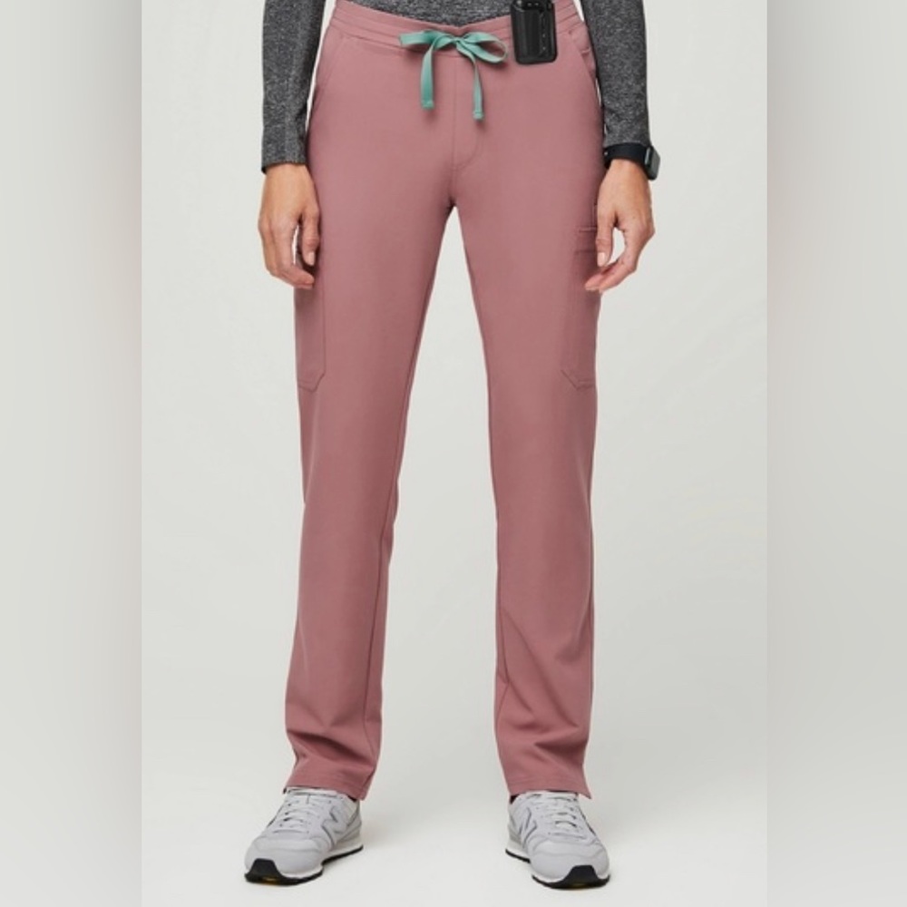 Mineral mauve figs Yola scrub pants